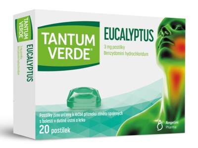 Tantum Verde Eucalyptus 20 pastilek