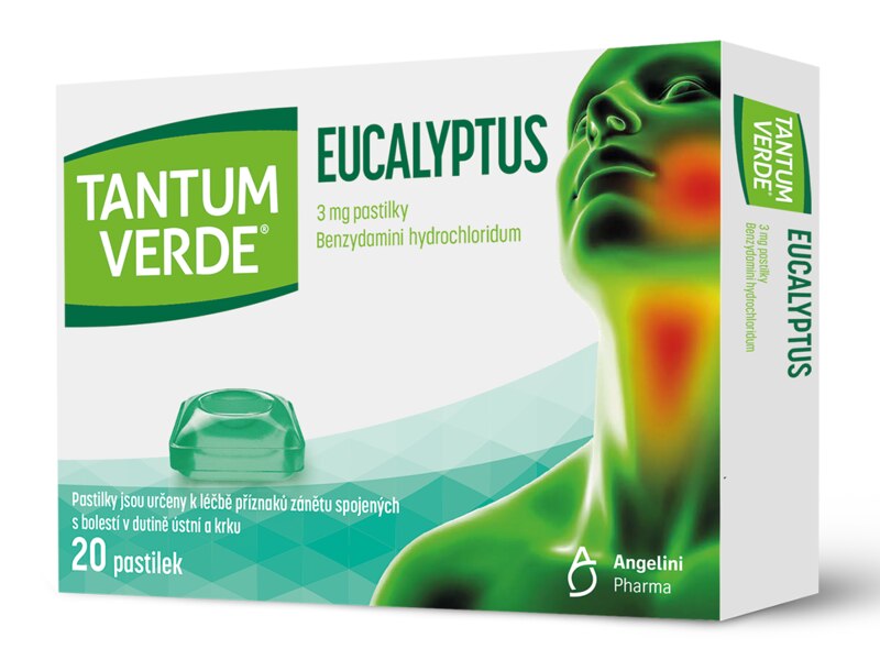 Tantum Verde Eucalyptus 20 pastilek