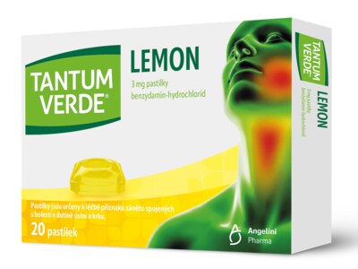 Tantum Verde Lemon 20 pastilek