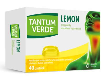 Tantum Verde Lemon 40 pastilek