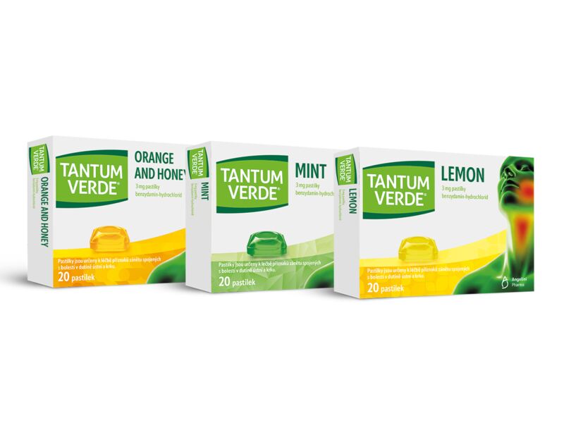 Tantum Verde Mint 20 pastilek