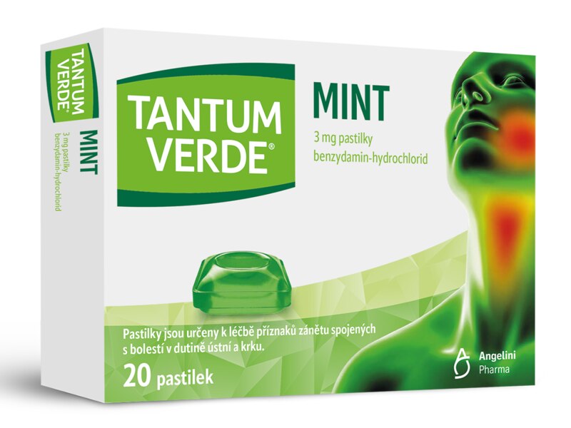 Tantum Verde Mint 20 pastilek