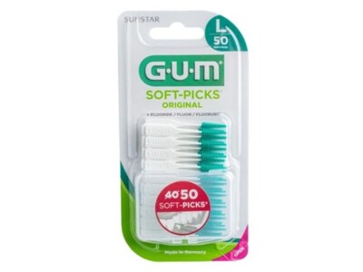 Gum Soft-Picks Mezizubní kartáček gumový large 50 ks Gum Soft-Picks Mezizubní kartáček gumový large 50 ks