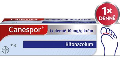 Canespor 1x denně 1% krém 15 g