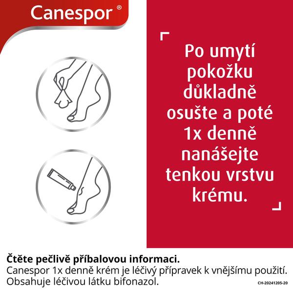 Canespor 1x denně 1% krém 15 g