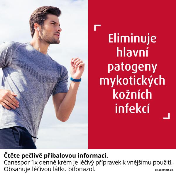 Canespor 1x denně 1% krém 15 g