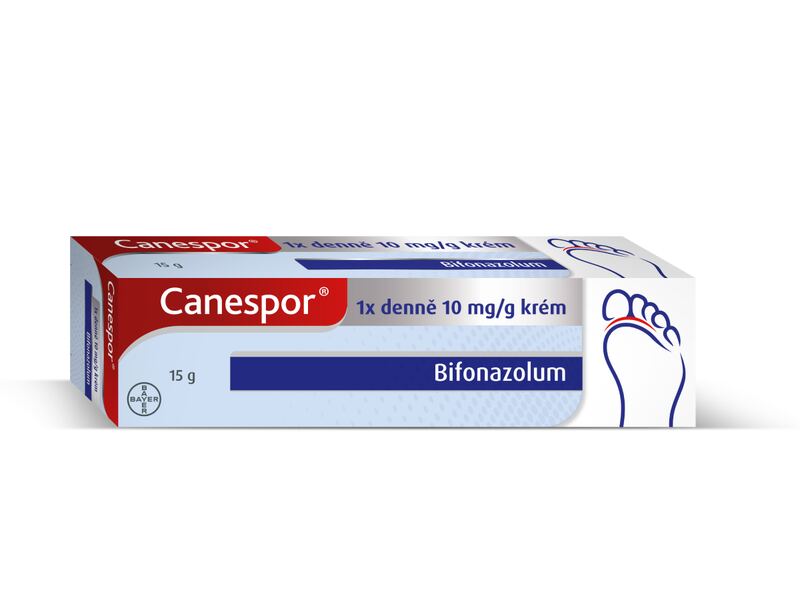 Canespor 1x denně 1% krém 15 g | Magistra.cz