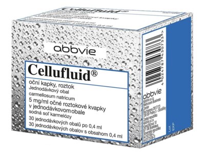 Cellufluid oční roztok 30x0,4 ml