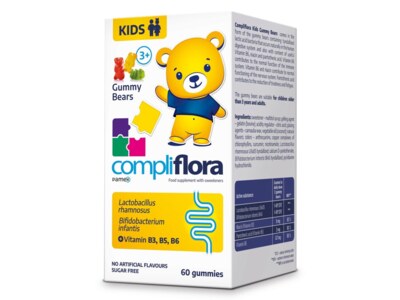 Compliflora Kids želatinoví medvídci 60 ks