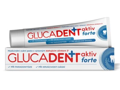 Glucadent+ Aktiv Forte zubní pasta 75 g Glucadent+ Aktiv Forte zubní pasta 75 g