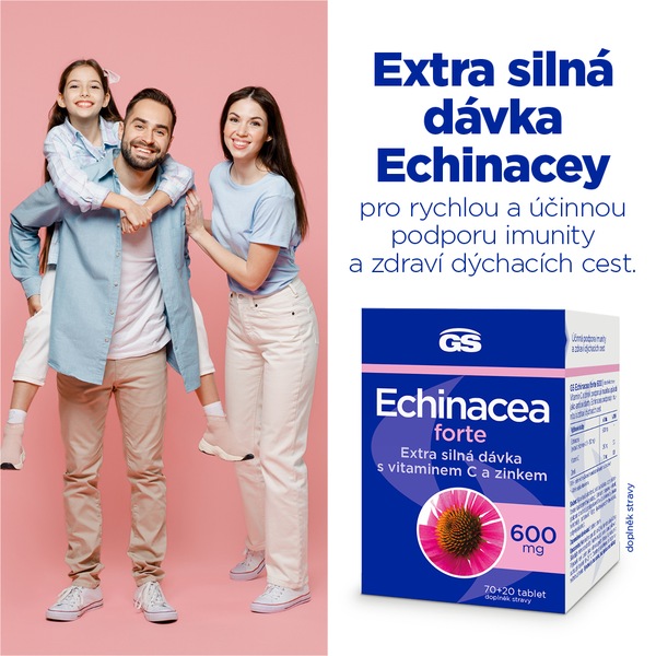 GS Echinacea Forte 600 mg 70+20 tablet GS Echinacea Forte 600 mg 70+20 tablet
