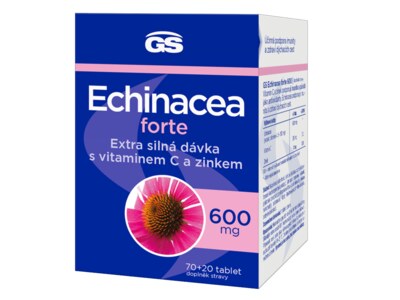 GS Echinacea Forte 600 mg 70+20 tablet GS Echinacea Forte 600 mg 70+20 tablet