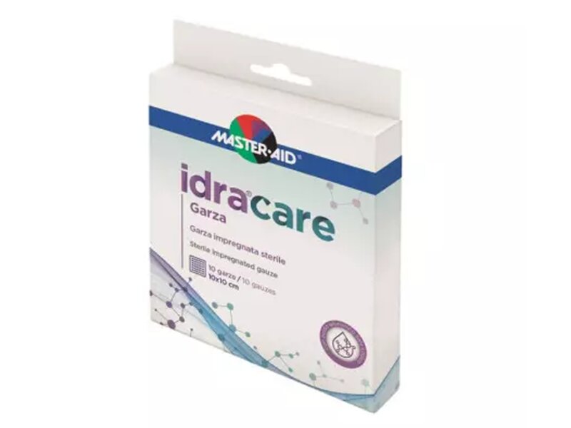 Idra Care Mastný tyl s kyselinou hyaluronovou 10x10 cm 10 ks Idra Care Mastný tyl s kyselinou hyaluronovou 10x10 cm 10 ks