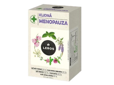 Leros Klidná menopauza nálevové sáčky 20x1,3 g Leros Klidná menopauza nálevové sáčky 20x1,3 g