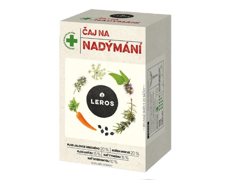Leros Čaj na nadýmání nálevové sáčky 20x1,5 g