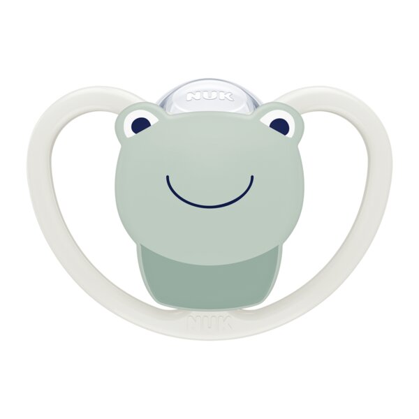 NUK Space dudlík silikonový do 6 měsíců 1 ks