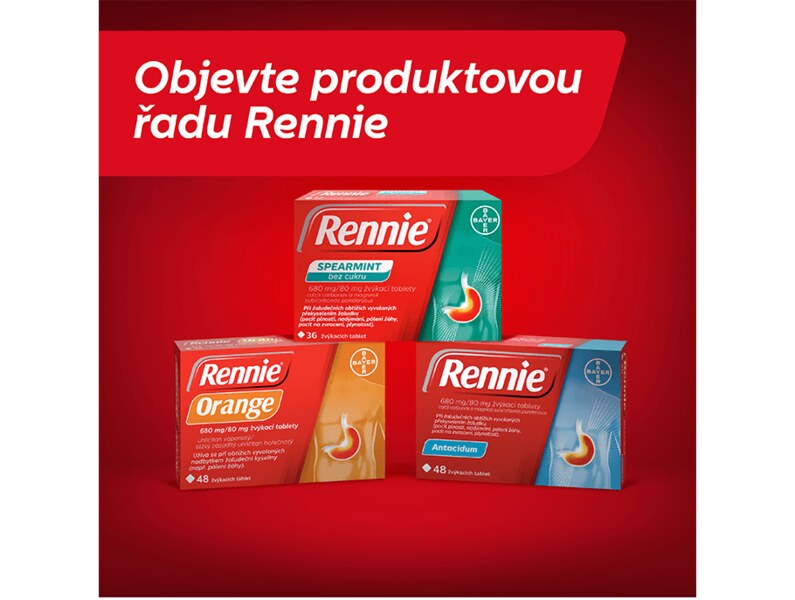 Rennie Orange 48 tablet