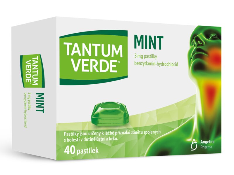 Tantum Verde Mint 40 pastilek