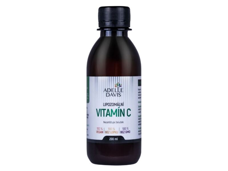 Adelle Davis Lipozomální Vitamín C 200 ml