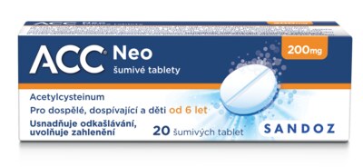 ACC 200 NEO 200 mg 20 šumivých tablet