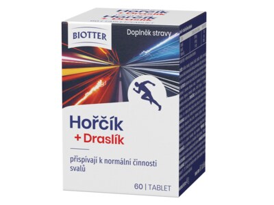 Biotter Hořčík + Draslík 60 tablet
