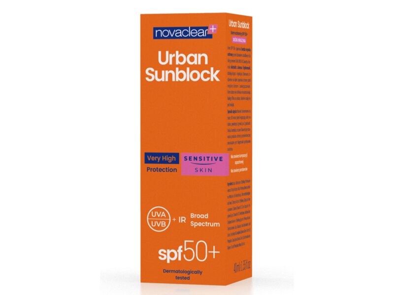 Biotter NovaClear Urban Sunblock SPF50+ opalovací krém sensitive 40 ml