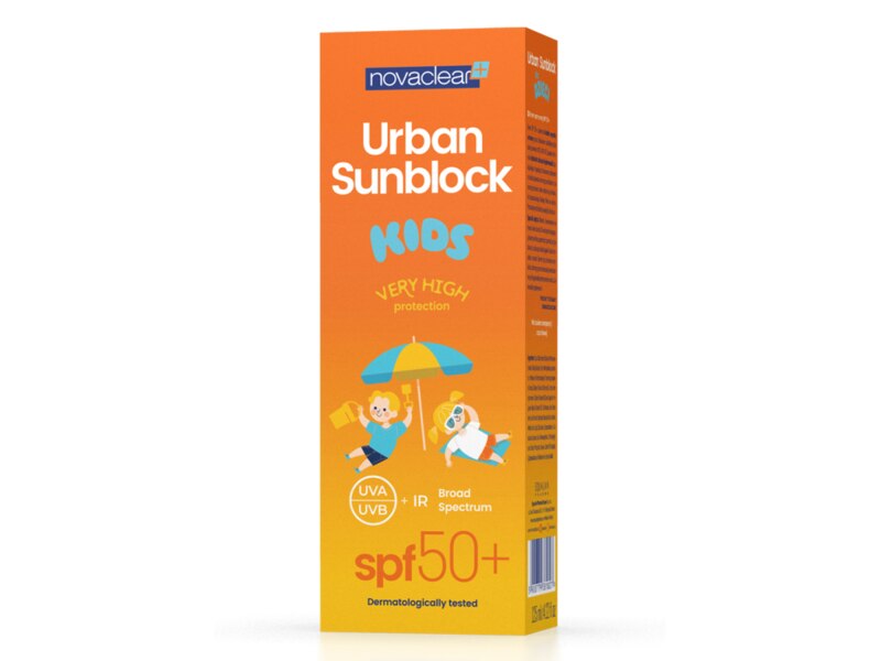Biotter NovaClear Urban Sunblock SPF50+ opalovací krém pro děti 125 ml