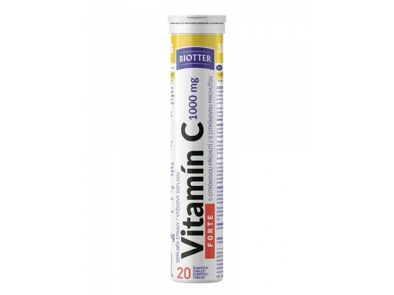 Biotter Šumivé vitamíny pro každý den 6x20 ks