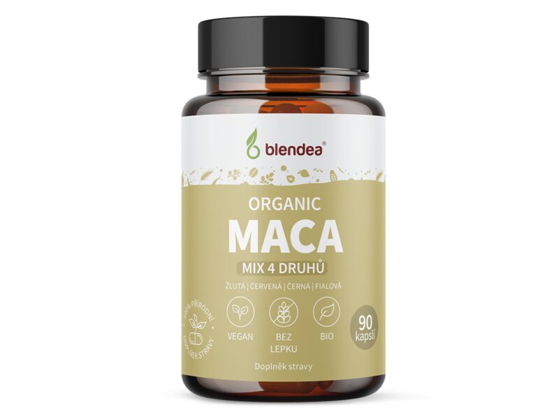 Blendea Bio Maca Power Mix 4 druhů 90 kapslí