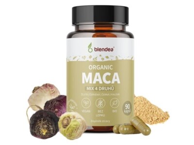 Blendea Bio Maca Power Mix 4 druhů 90 kapslí