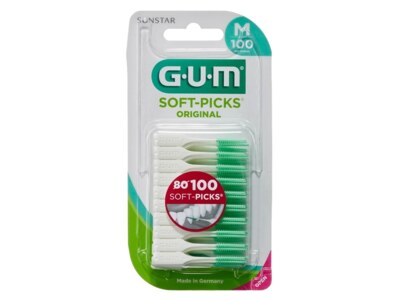 Gum Soft Picks Mezizubní kartáček gumový medium 100 ks