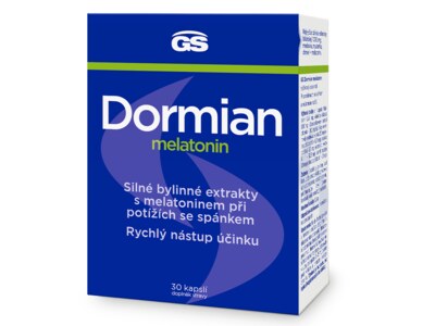 GS Dormian Melatonin 30 kapslí GS Dormian Melatonin 30 kapslí