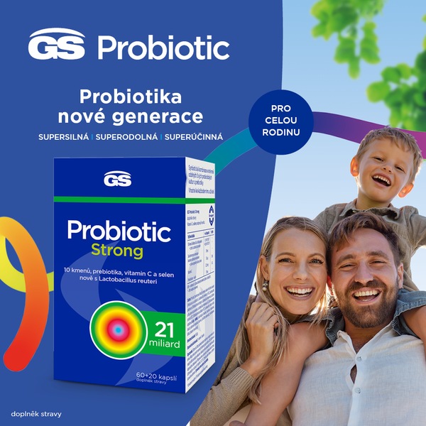 GS Probiotic Strong 60+20 kapslí GS Probiotic Strong 60+20 kapslí
