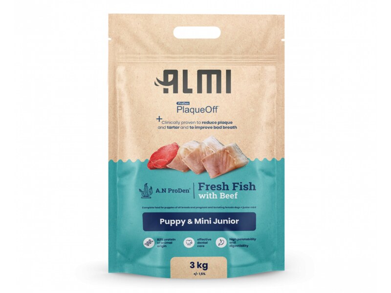 Almi Puppy & Mini Junior kompletní krmivo 3 kg