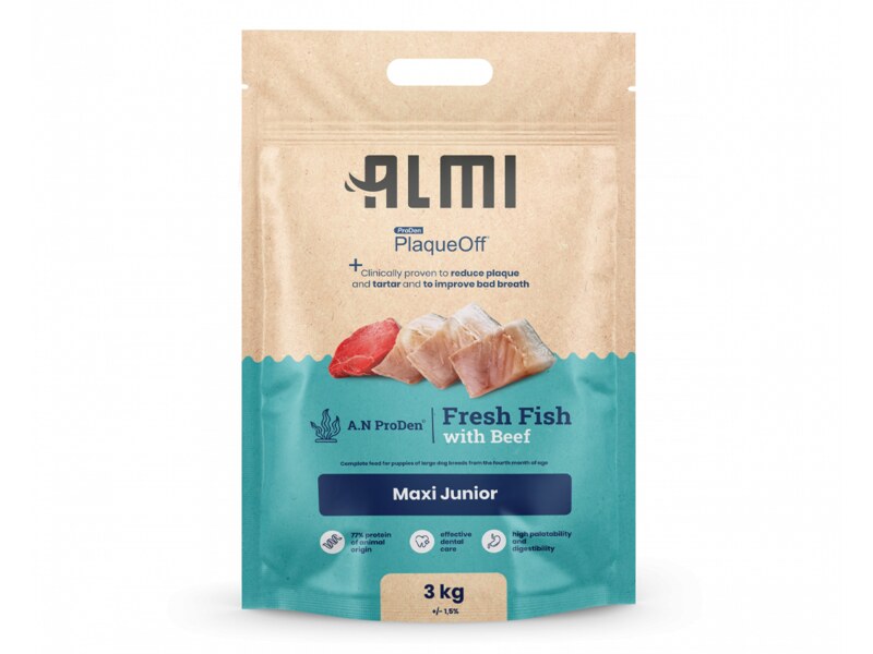 Almi Maxi Junior kompletní krmivo 3 kg