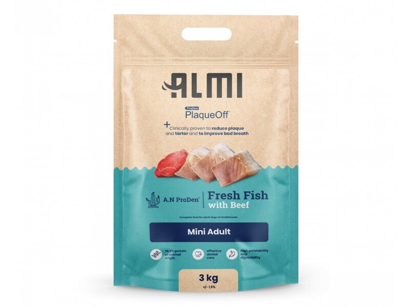 Almi Mini Adult kompletní krmivo 3 kg