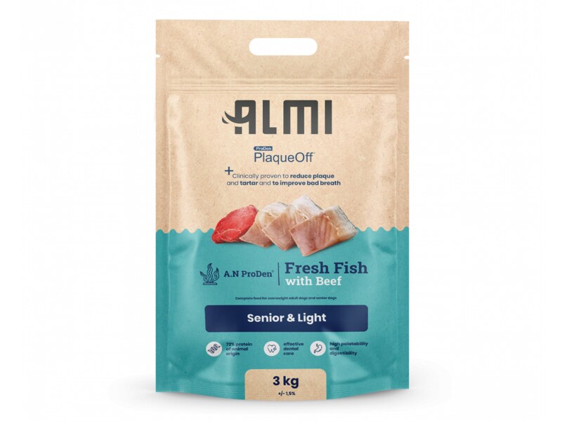 Almi Senior & Light kompletní krmivo 3 kg