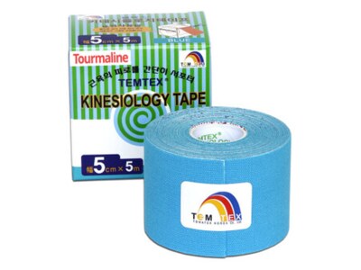 Temtex Kinesio Tape tejpovací páska modrá 5 cm x 5 m