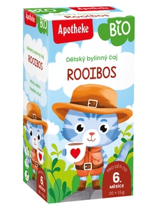 Apotheke BIO Dětský čaj rooibos nálevové sáčky 20x1,5 g