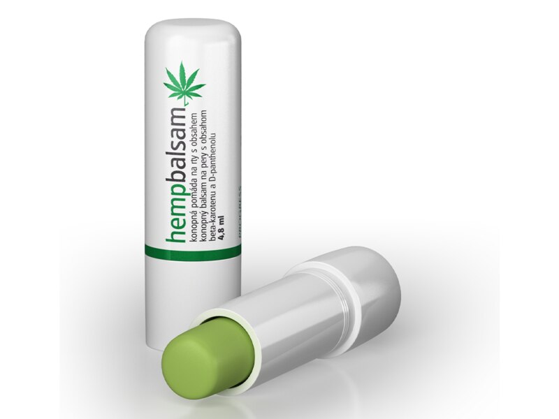 Hempbalsam Konopná pomáda na rty 4,8 ml
