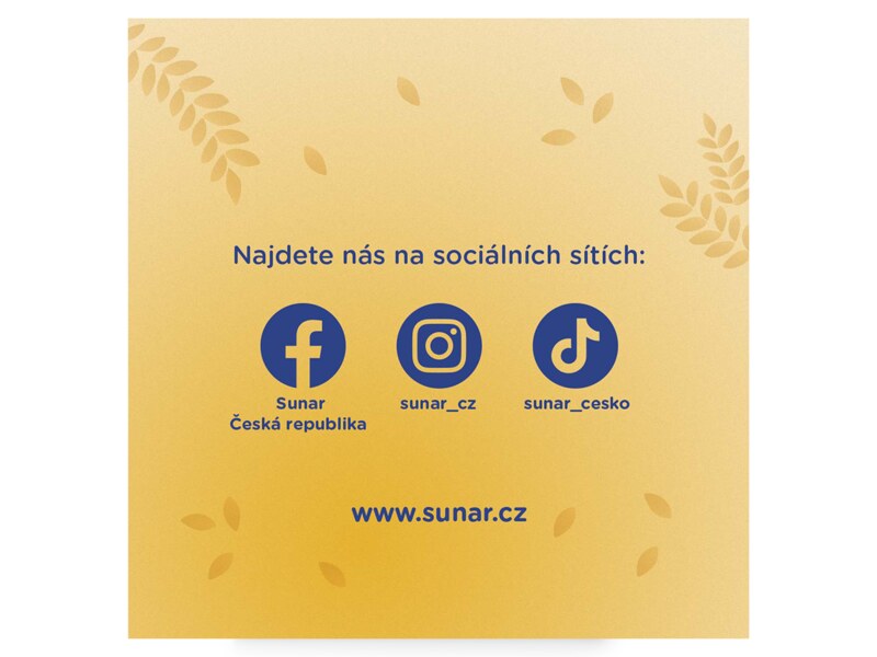 Sunar mléčná kaše rýžová s příchutí vanilky 210 g