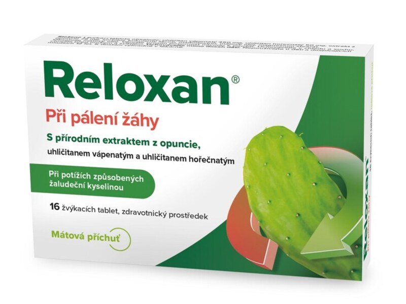 Reloxan Mint 16 žvýkacích tablet