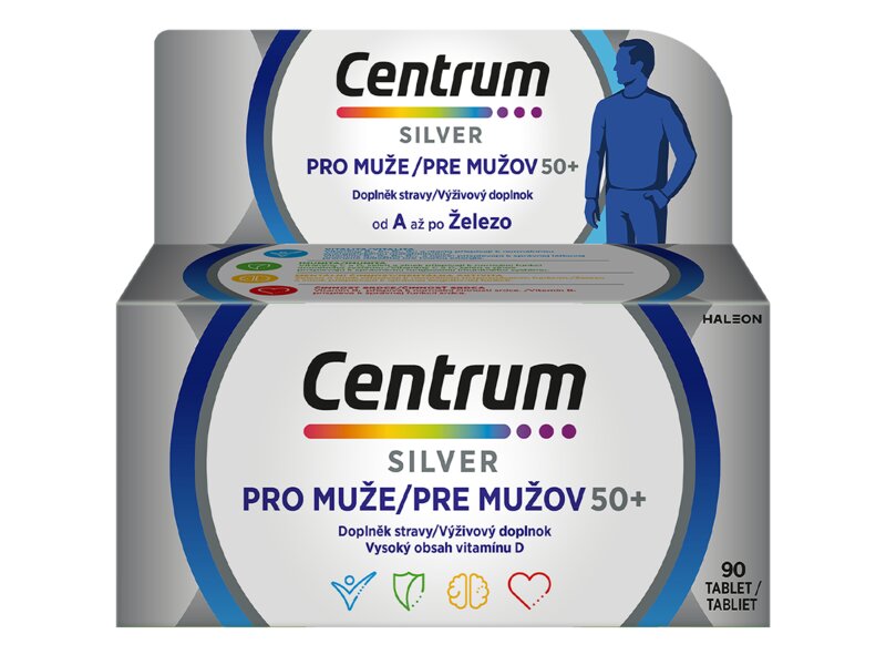 Centrum multivitamín pro muže 50+ 90 tablet