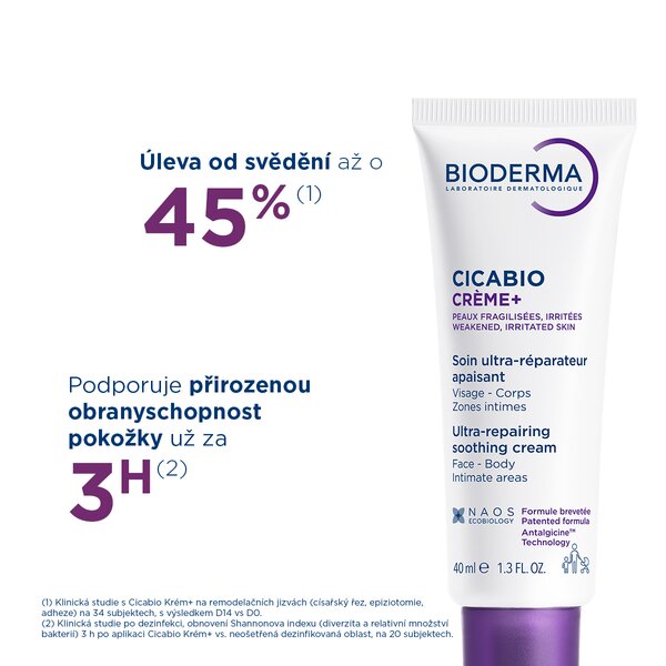 Bioderma Cicabio krém+ 40 ml