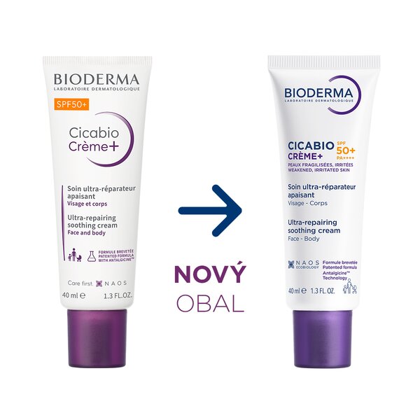 Bioderma Cicabio krém SPF50+ 40 ml