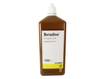 Betadine chirurgický roztok 1000 ml