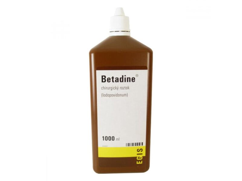Betadine chirurgický roztok 1000 ml