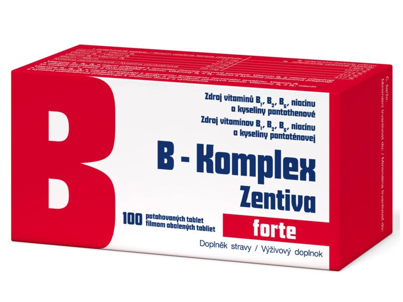B-Komplex Zentiva Forte 100 tablet