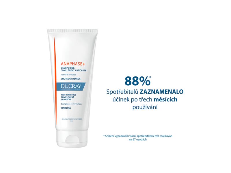 Ducray Anaphase+ šampon proti vypadávání vlasů 400 ml