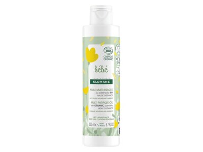 Klorane Bébé Bio multifunkční olej s měsíčkem 200 ml